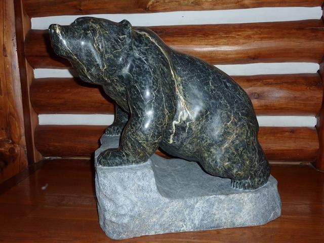 Jasper Lodge Marble Bear