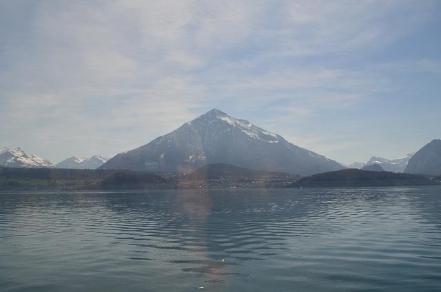 Mountains Across Lake Thun