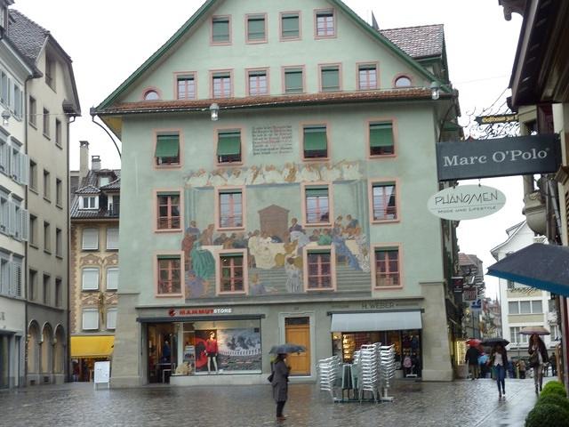 Lucerne Decorated Building