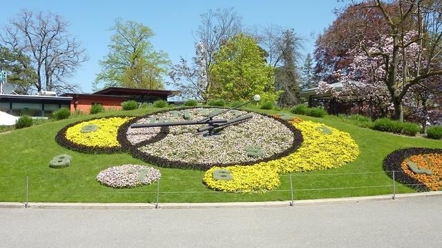 Geneva Floral Clock