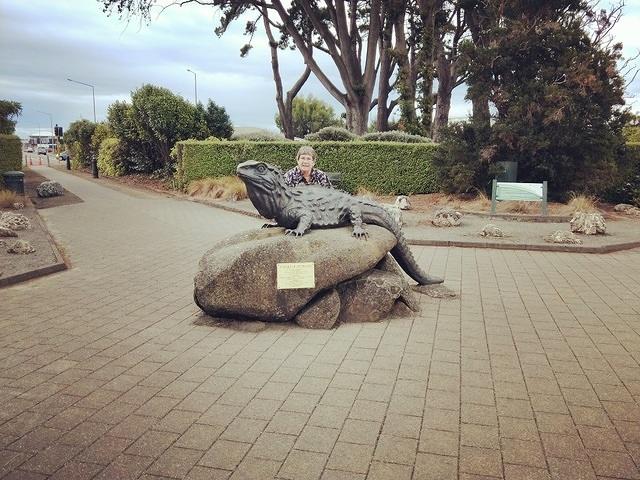 Dunedin Mem With Tuatara