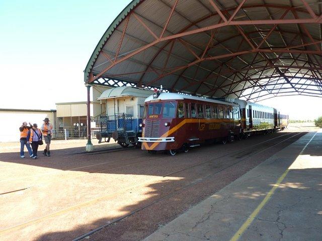 Gulflander Train Normanton 1