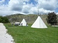 Tepees at Hat Ranch