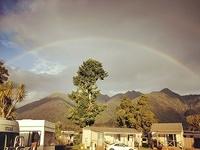 Fox Glacier Rainbow