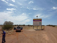 Oodnadatta Track Sign